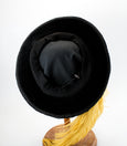 Pleated Flat Cap - Loden Green / Gold Trim - Tall Toad