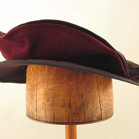 Cotton Velveteen Flat Cap