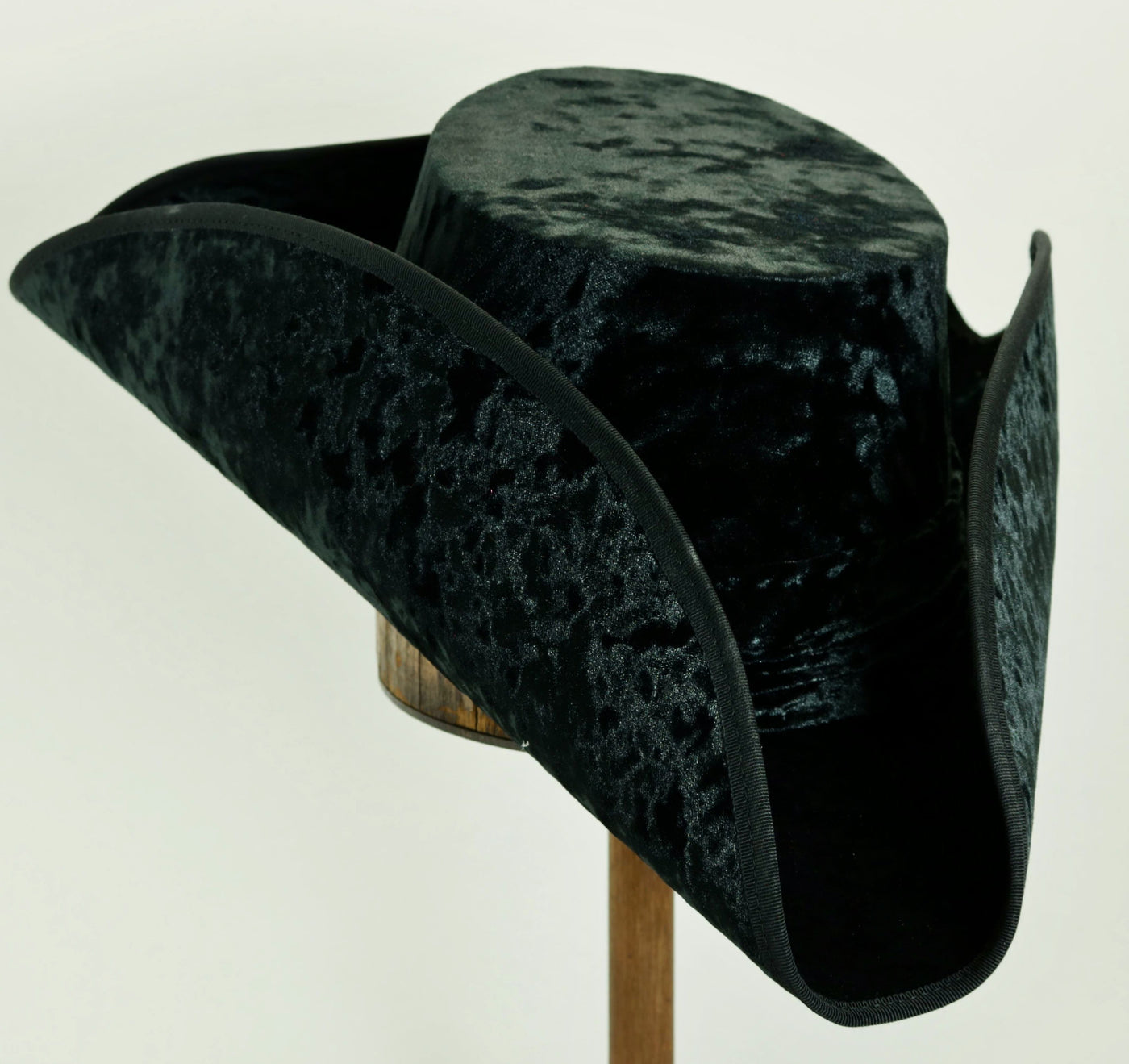 Tricorn - Black (No Trim) - Tall Toad