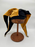 Jester Hat -Black and Gold