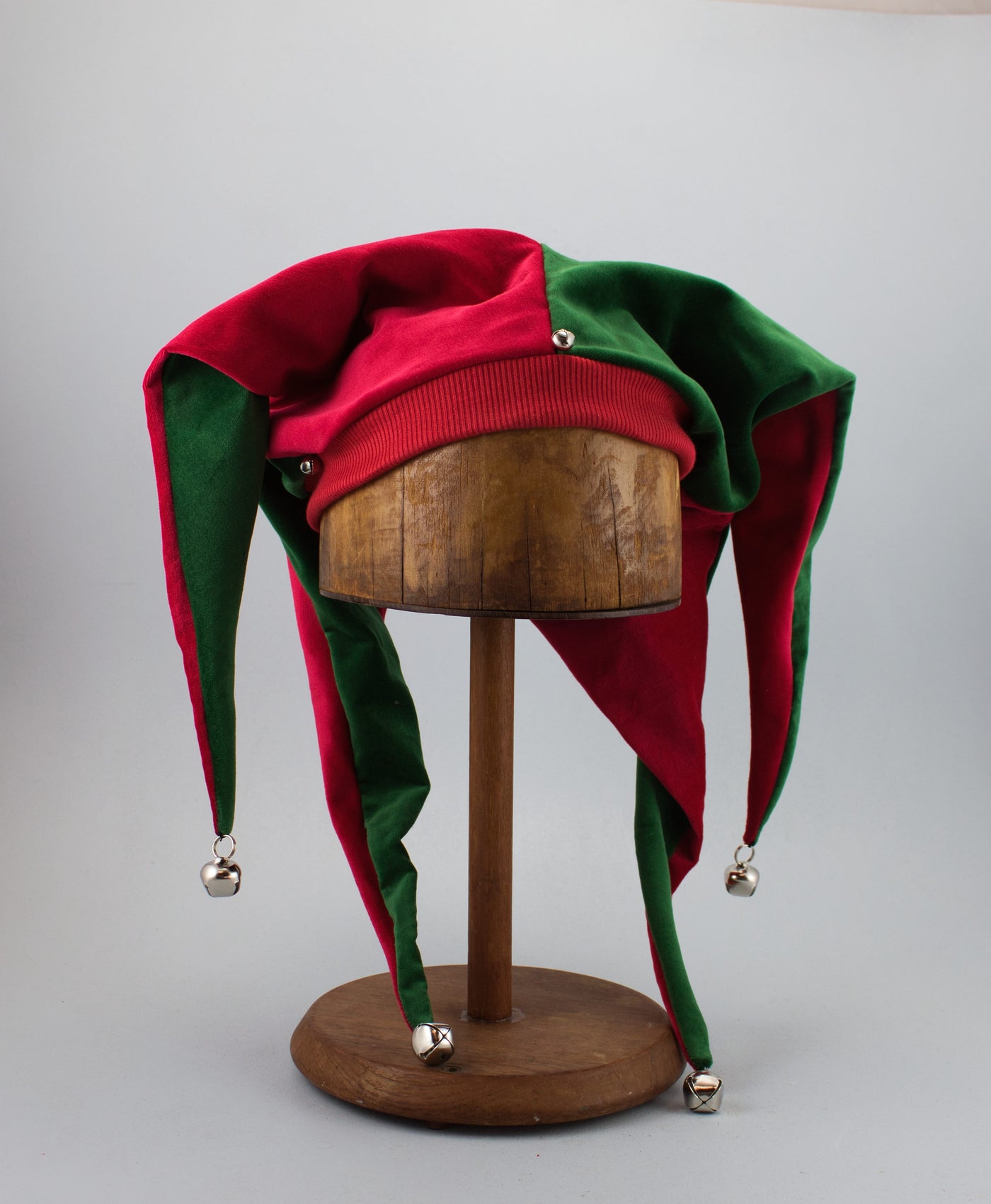 Jester Hat - Red / Green