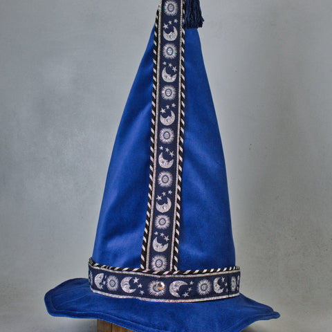 Cotton Velveteen Wizard Hat