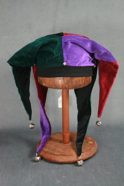 Jester Hat - Black / Purple / Wine / Green - Tall Toad