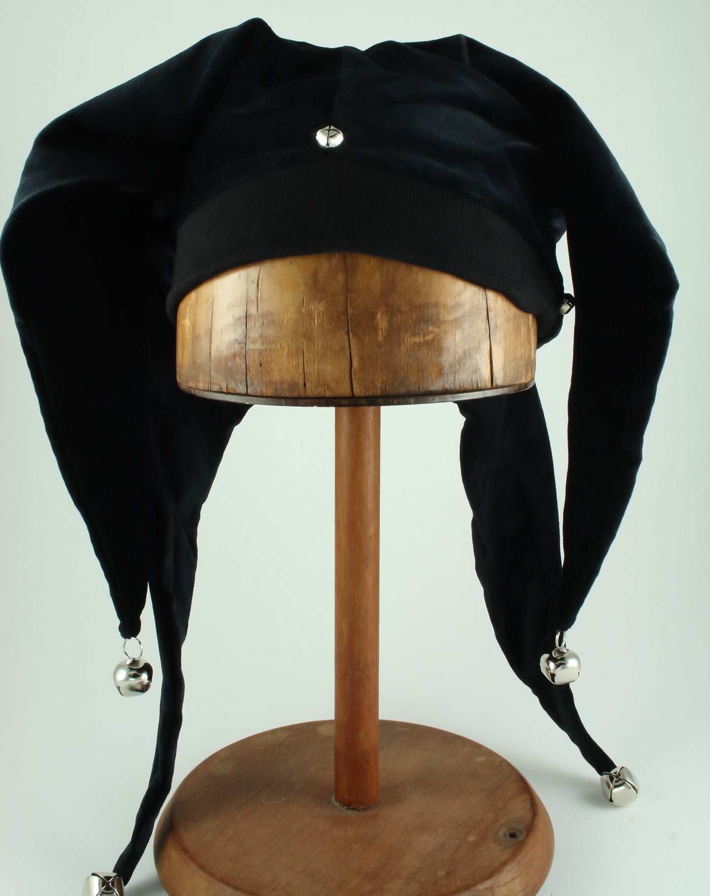 Jester Hat - Solid Black - Tall Toad