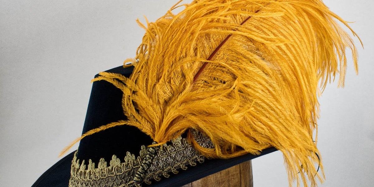 black_smooth_gold_trim_butters 